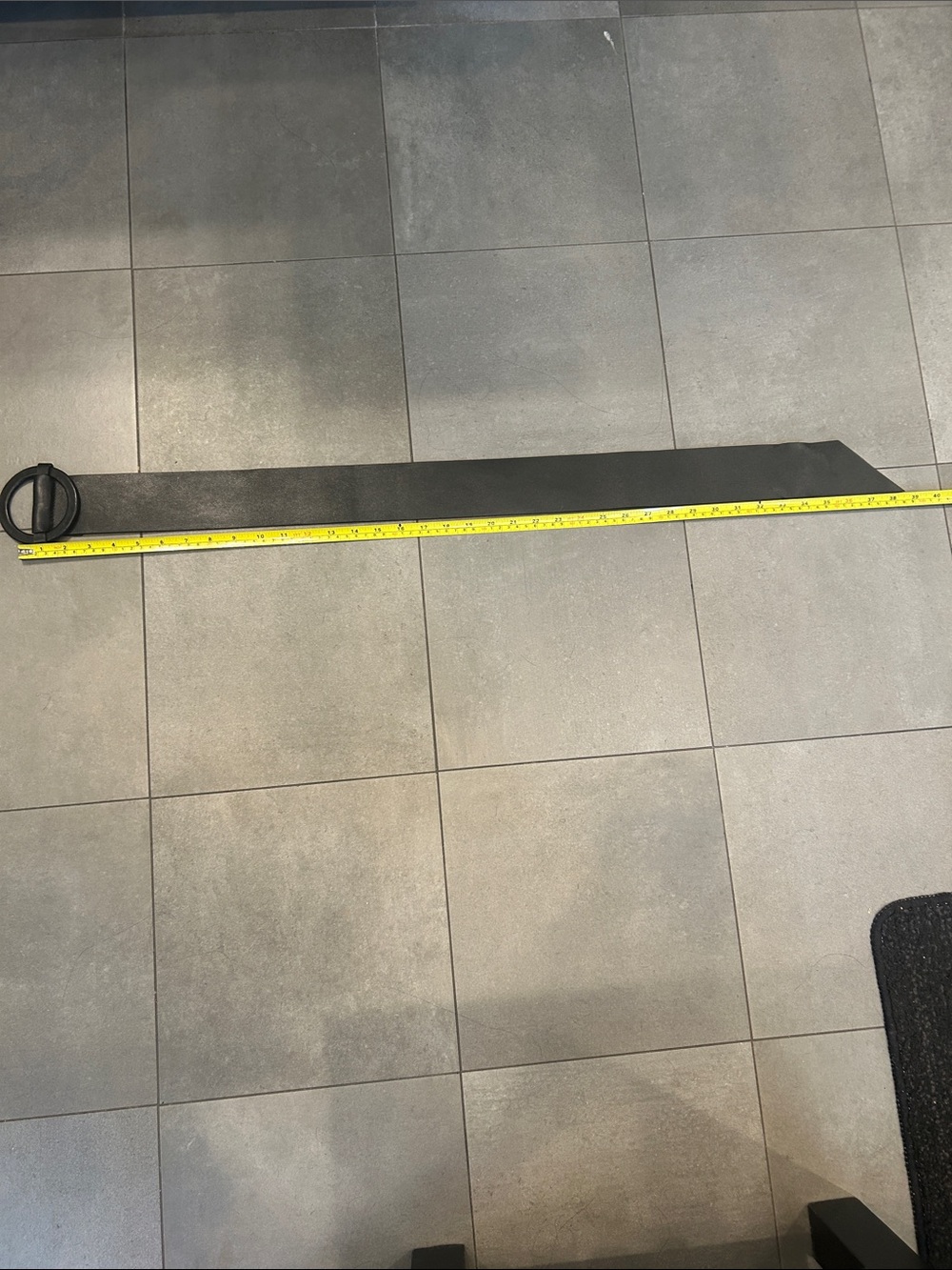 Brave Black Leather Adjustable Belt - Picture 4 of 9
